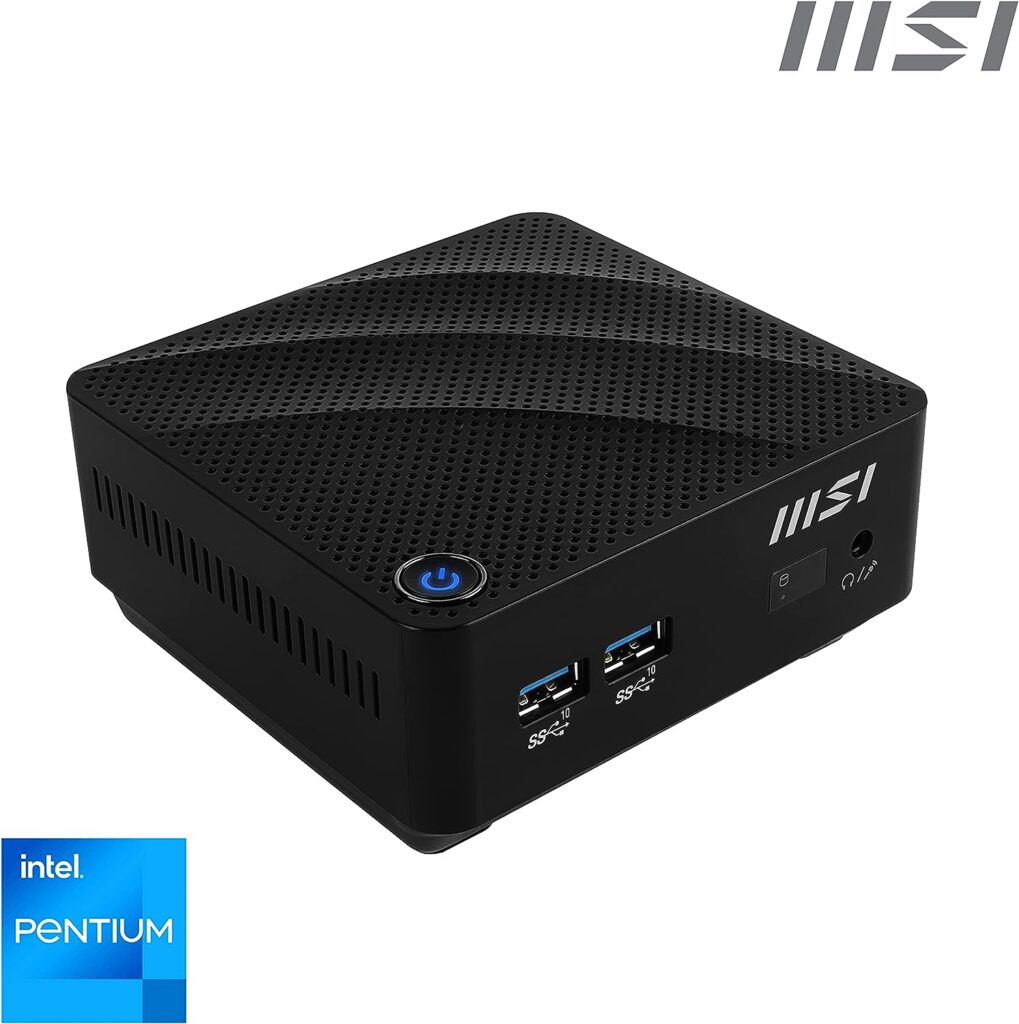 MSI Cubi N JSL Intel Pentium N6000 Barebone Mini PC Review Stay At