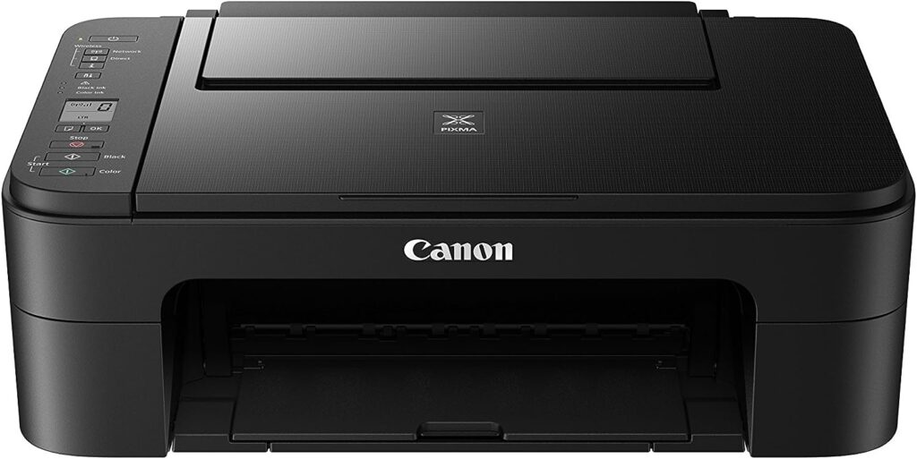 Canon All-in-One Inkjet Printer, Black, Printer with Full set of inks