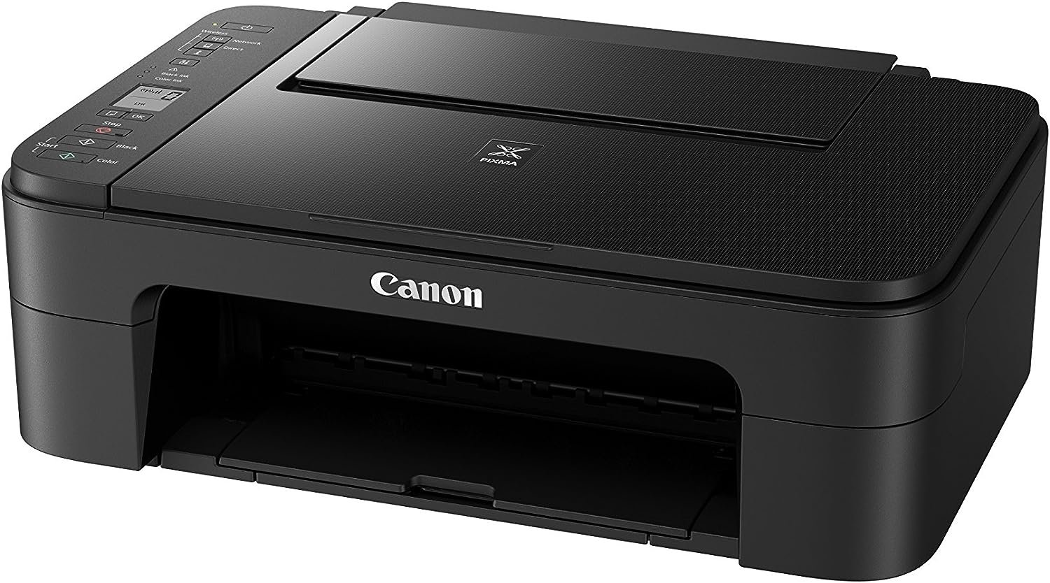 Canon AllinOne Inkjet Printer, Black, Printer with Full set of Inks