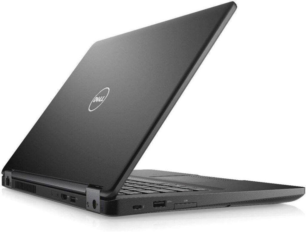 Dell Latitude 5480 14-Inch Laptop HDMI USB 3.0 Black i5 6200U 2.30 GHz 8GB RAM 240GB SSD Windows 10 Pro (Renewed)