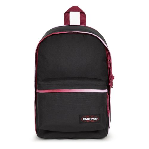 Eastpak BACK TO WORK Backpack, 43 cm, 27 L, Kontrast Grade Burgundy (Black)