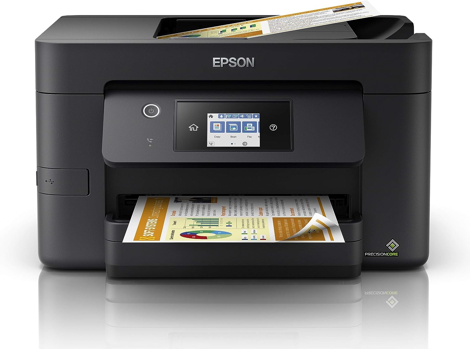 Epson WorkForce WF 3820 All In One Wireless Colour Printer Review   Epson Workforce Wf 3820 All In One Wireless Colour Printer With Scanner Copier Fax Ethernet Wi Fi Direct And Adf Black 