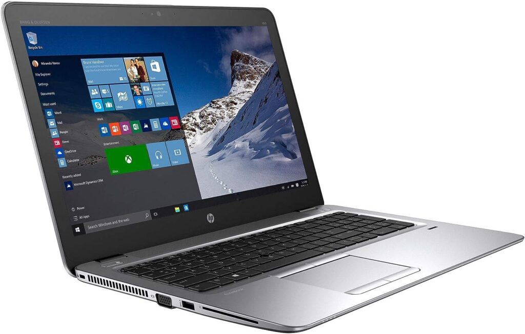 HP ELITEBOOK 850 G3 LAPTOP INTEL CORE I5-6300U 6th GEN 2.40GHZ WEBCAM 16GB RAM 240GB SSD WINDOWS 10 PRO 64BIT (Renewed)