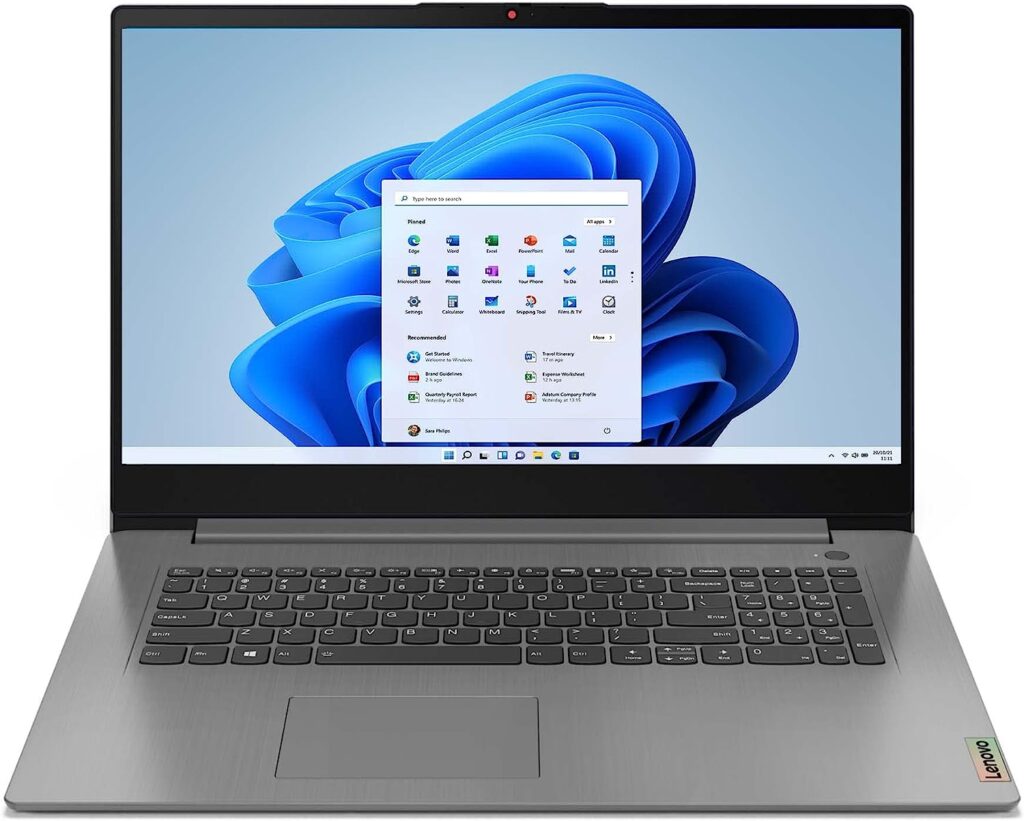 Lenovo IdeaPad 3 15 inch Full HD Laptop - (Intel Core i7-1165G7, 8GB RAM, 1TB SSD, Windows 10 in S mode) - Artic Grey