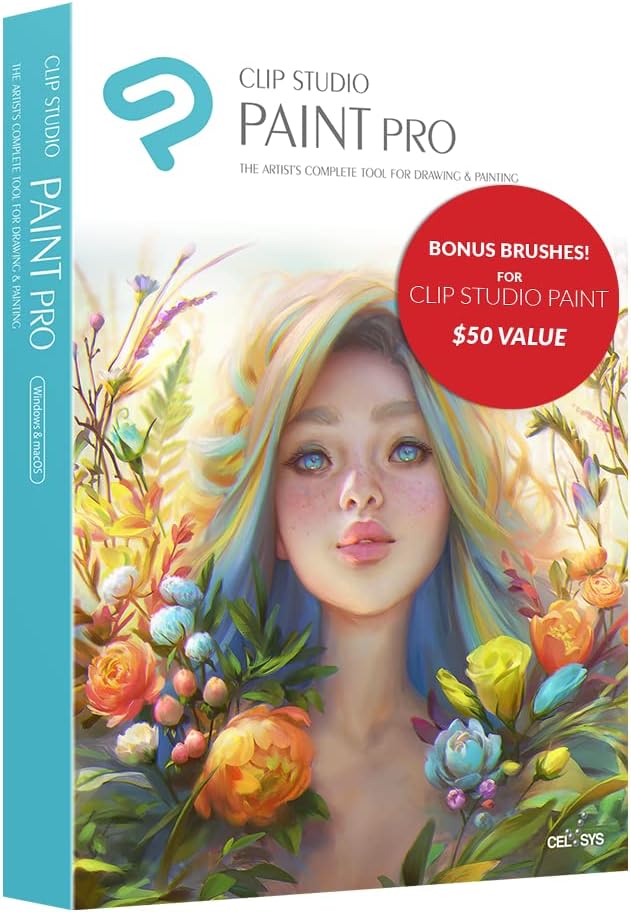 CLIP STUDIO PAINT PRO ULTIMATE VERSION for Microsoft Windows and MacOS
