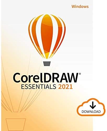 CorelDRAW Essentials 2021 | Graphic Design Software for Professionals | Illustration, Layout, Photo Editing | 1 Device | Activation Code by email