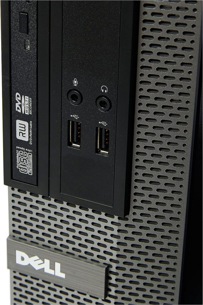 Dell OptiPlex 3020 SFF 4th Gen Core i5-4590 8GB 240GB SSD DVDRW Windows 10 Professional 64-Bit Desktop PC Computer (Renewed)