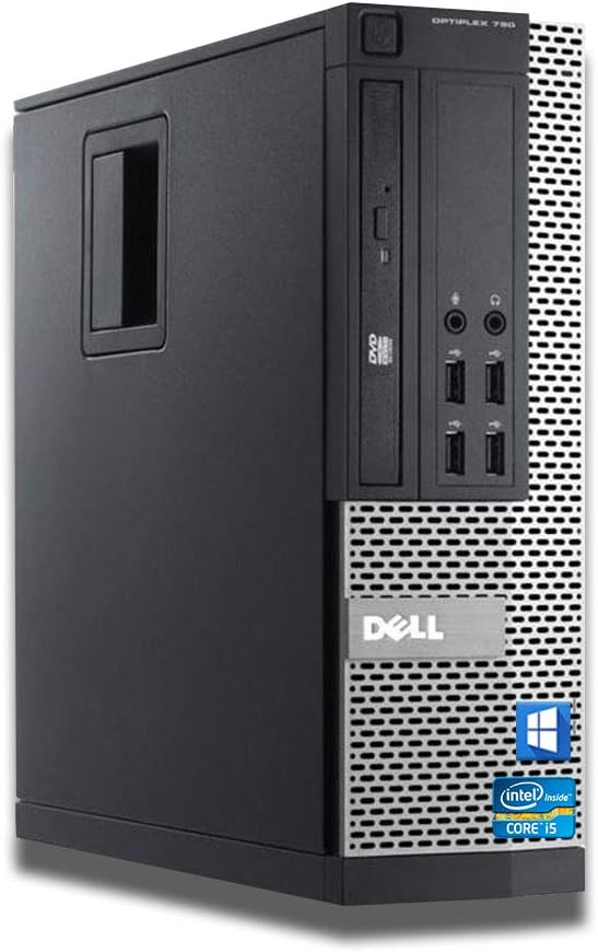 Dell OptiPlex Intel i5-2400 Quad Core i5 8GB RAM 240GB SSD + 500GB HDD WiFi Windows 10 Desktop PC Computer (Renewed)