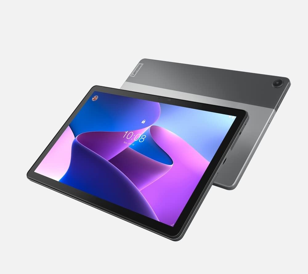 Lenovo Tab M10 (3rd Gen) 10 Inch (1080p+) Tablet (Octacore 1.8GHz, 4GB RAM 64GB Storage, Android 11) - Storm Grey