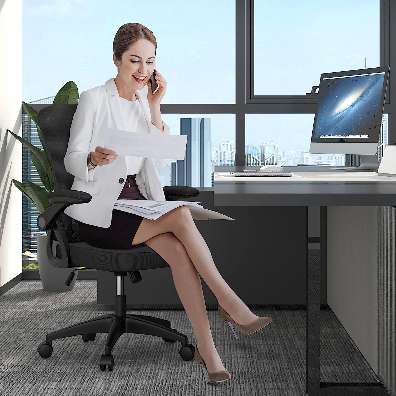 Naspaluro Office Chair Ergonomic Desk Chair Review - Stay At Home Business