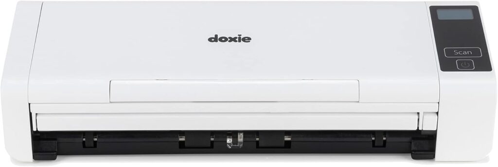 Doxie Pro DX400 - Document Scanner and Receipt Scanner For Home and Office. The Best Desktop Scanner, Small Scanner, Compact Scanner, Duplex Scanner (Two Sided Scanner), for Windows and Mac