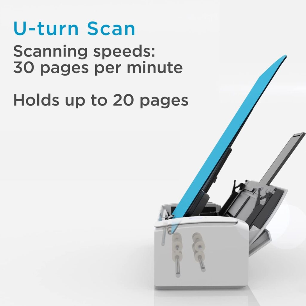 ScanSnap iX1300 Automatic Document Scanner - Black - Business Card to A4, Duplex, USB 3.2 and WiFi