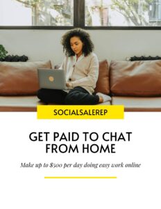 Get Paid to Chat from Home