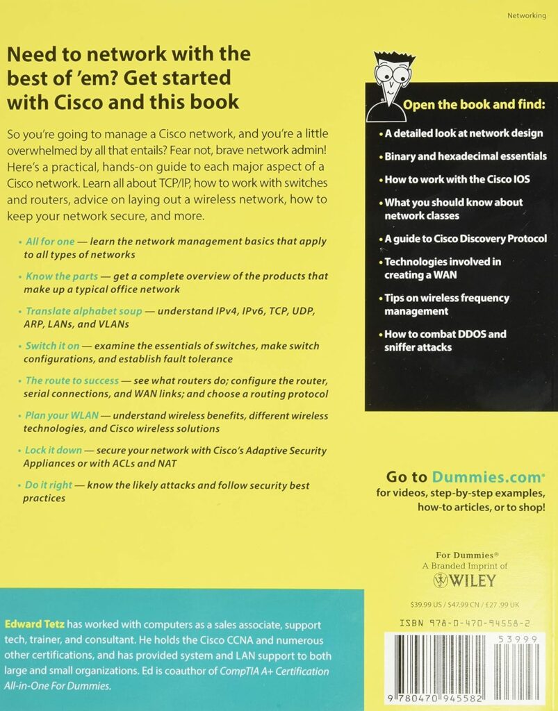 Cisco Networking All-in-One For Dummies Paperback – Illustrated, 30 Sept. 2011