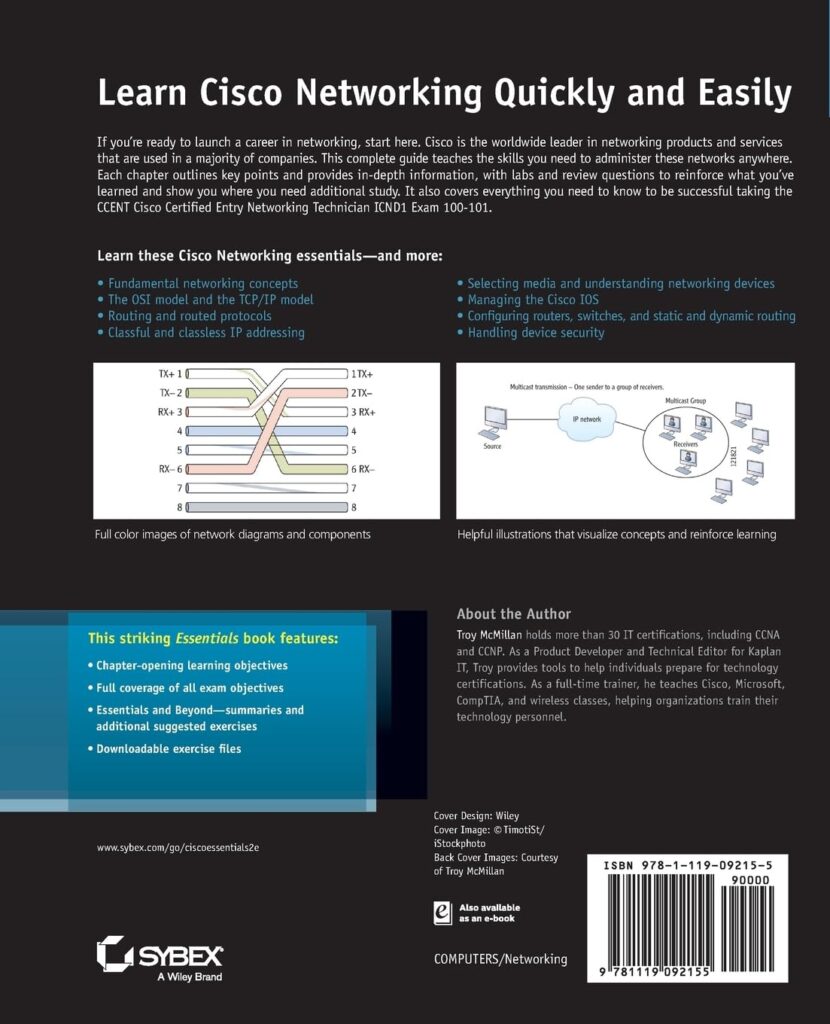 Cisco Networking Essentials Paperback – 21 Aug. 2015