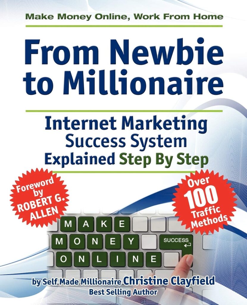 Make Money Online. Work From Home. From Newbie To Millionaire. An Internet Marketing Success System Explained in Easy Steps by Self Made Millionaire. Affiliate Marketing Covered. Paperback – Illustrated, 1 Aug. 2011