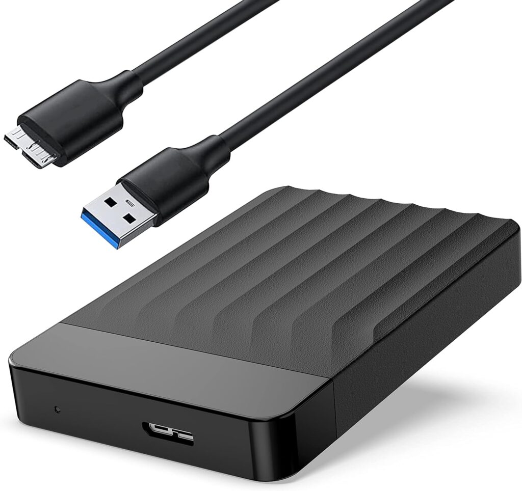 Meyritech 1TB USB 3.0 Hard Drive for Portable External Data Storage, Macbook, iMacs, PCs, Laptops, Xbox One PS4 Consoles (Capacity, 1TB)