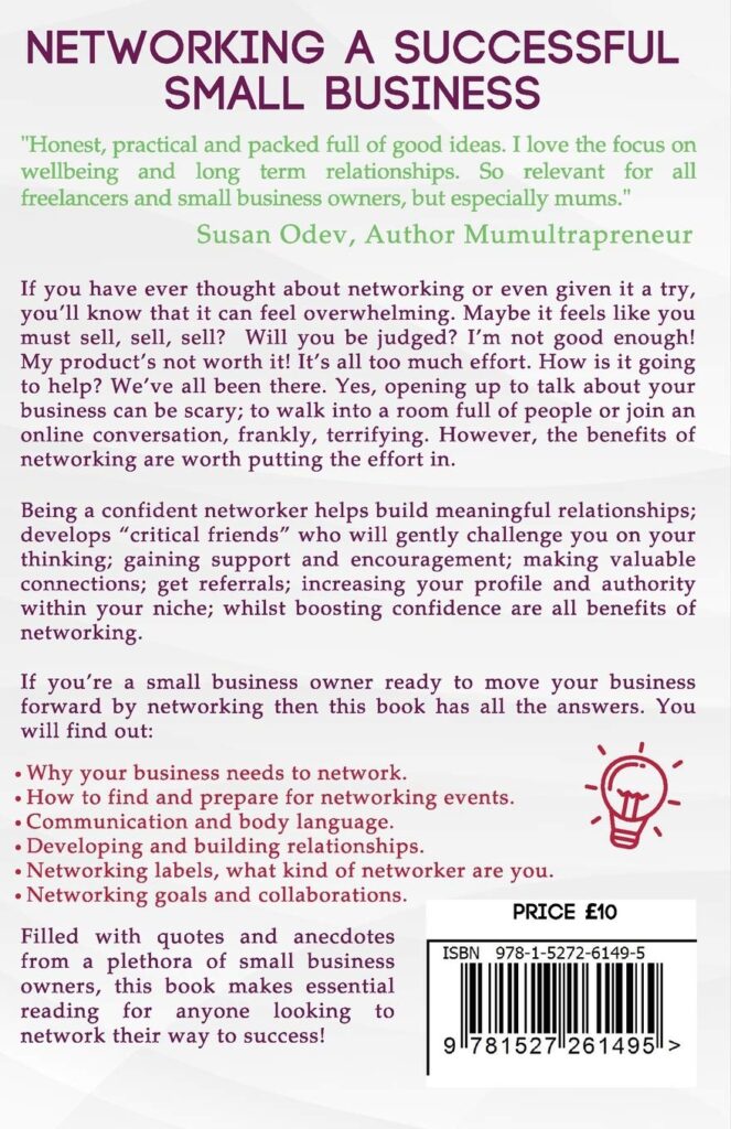 Networking A Successful Small Business: Finding Your Tribe Paperback – 11 May 2020