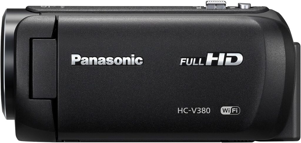 Panasonic HC-V380EB-K Full-HD Handheld Video Camera with 50x Optical Zoom - Black