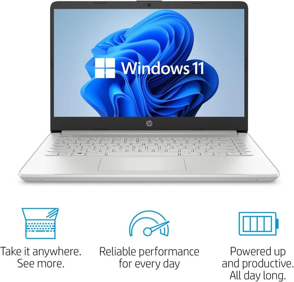 2022 Newest 15 Laptop, 15.6 HD LED Display, Intel Dual-Core Processor, Intel UHD Graphics, Ethernet Port, USB Type-C, Long Battery Life, Windows 11 (16GB RAM | 512GB SSD)