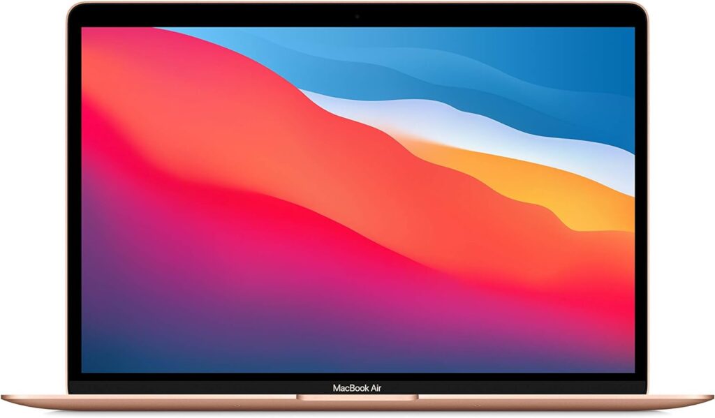 Apple 2020 MacBook Air Laptop M1 Chip, 13” Retina Display, 8GB RAM, 256GB SSD Storage, Backlit Keyboard, FaceTime HD Camera, Touch ID; Gold