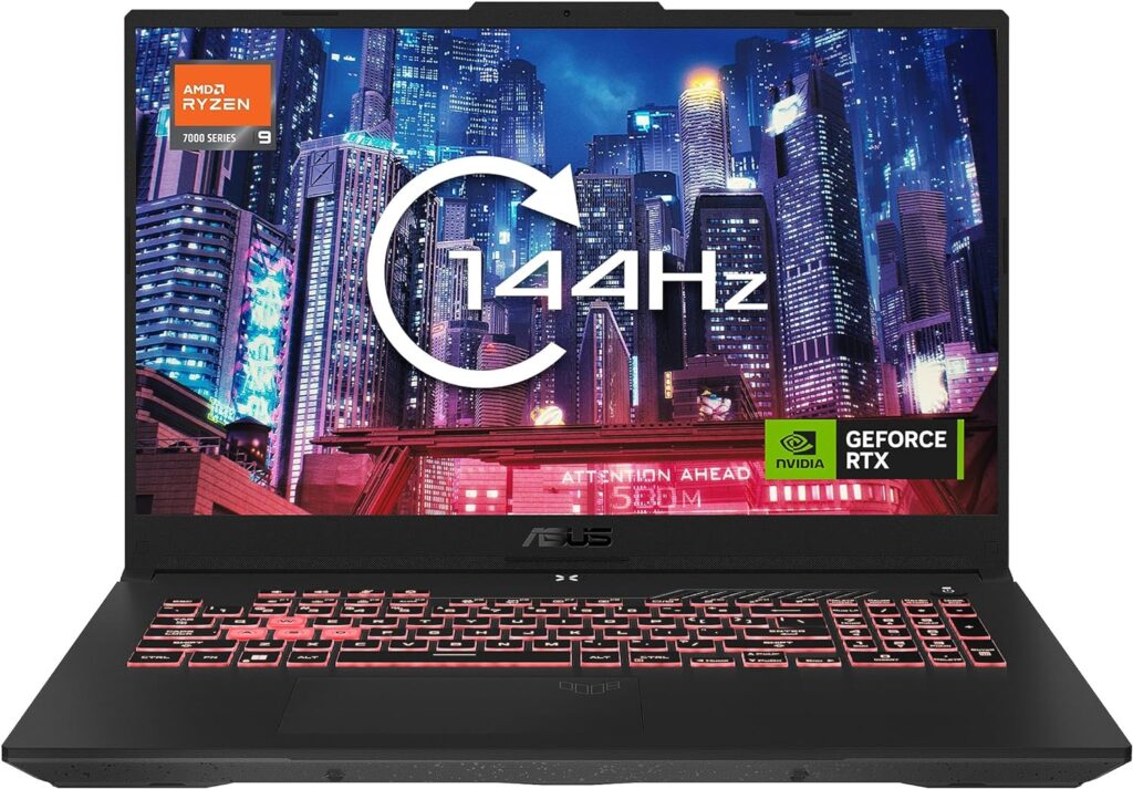 ASUS TUF F15 FX506HC 15.6 144Hz Full HD Gaming Laptop (Intel i5-11400H, NVIDIA GeForce RTX 3050, 8GB RAM, 512GB SSD, Windows 11)