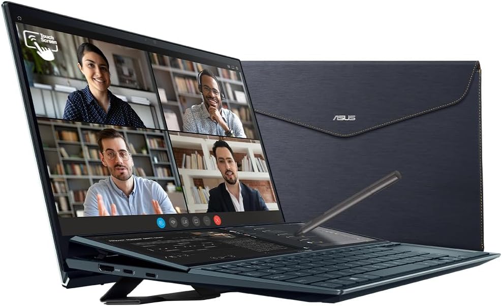 ASUS ZenBook Duo UX482EAR 14.0 Dualscreen Full HD Laptop with Touchscreen (Intel i7-1195G7, 16GB RAM, 1TB PCIe SSD, Windows 11, ScreenPad Plus with Stylus Pen) Intel EVO Certified : Amazon.co.uk: Computers Accessories