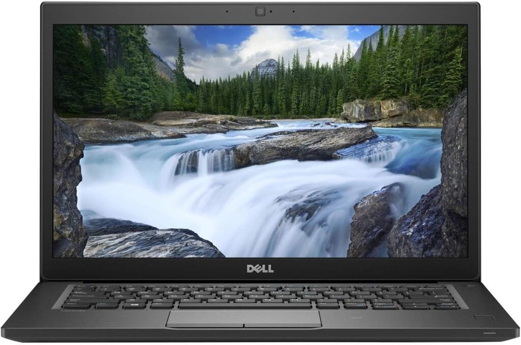 Dell Latitude 7490 14” FHD Laptop – Core i7-8650U (4.2GHz), UHD Graphics 620, 16GB DDR4, 1TB SSD, Fingerprint Card Reader, vPro, WIFI 5 BT 4.2, Windows 11 Pro Free Upgrade, Backlit Keys (Renewed)