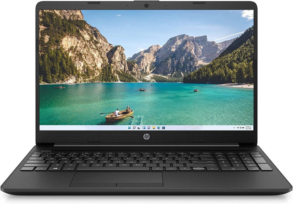 HP 2023 Newest Laptop, 15.6 Inch Display, Intel Pentium Quad-Core Processor, Intel UHD Graphics, 16GB RAM, 512GB SSD, Bluetooth, Wifi6, Windows 11 Home in S Mode, Black