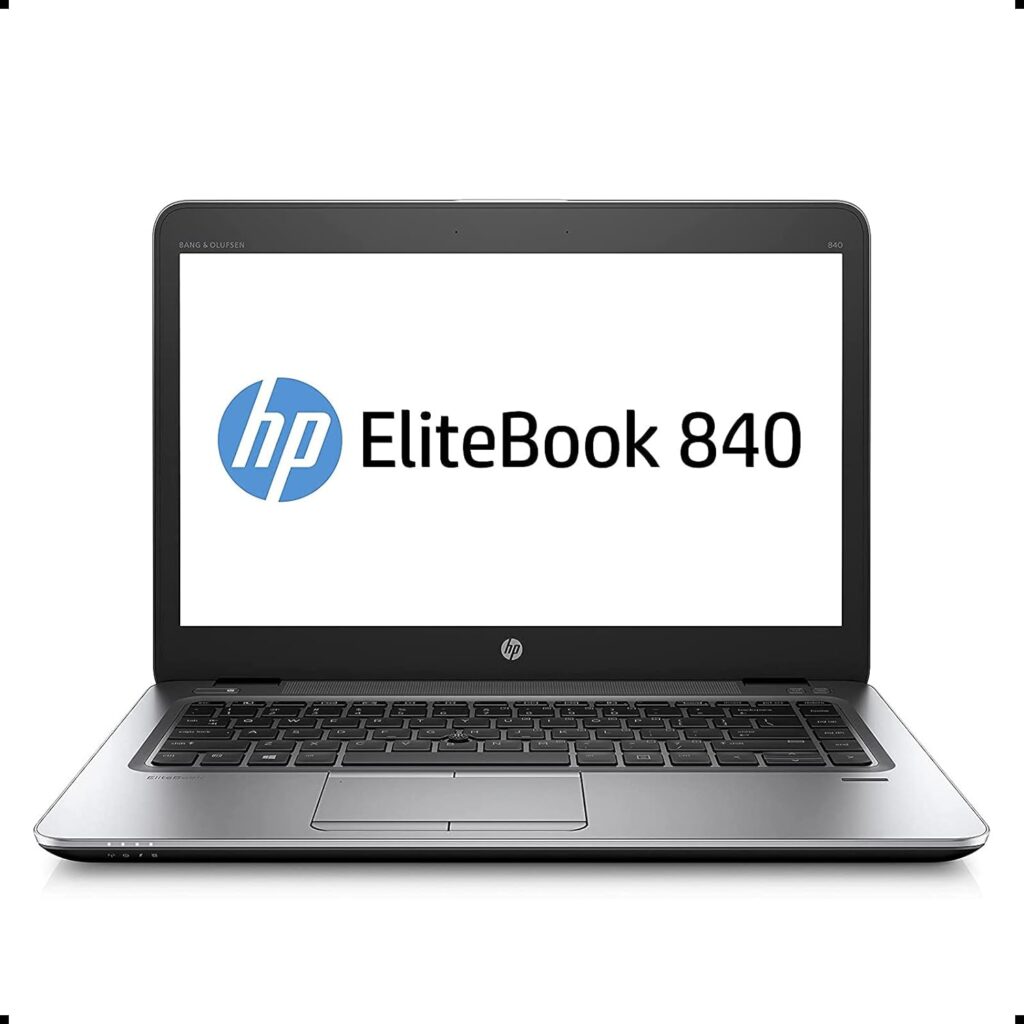 HP Elitebook 840 G3 Laptop Intel i7-6600U 2.6GHz, 16GB RAM, 512GB SSD, Windows 10 Pro (Renewed)