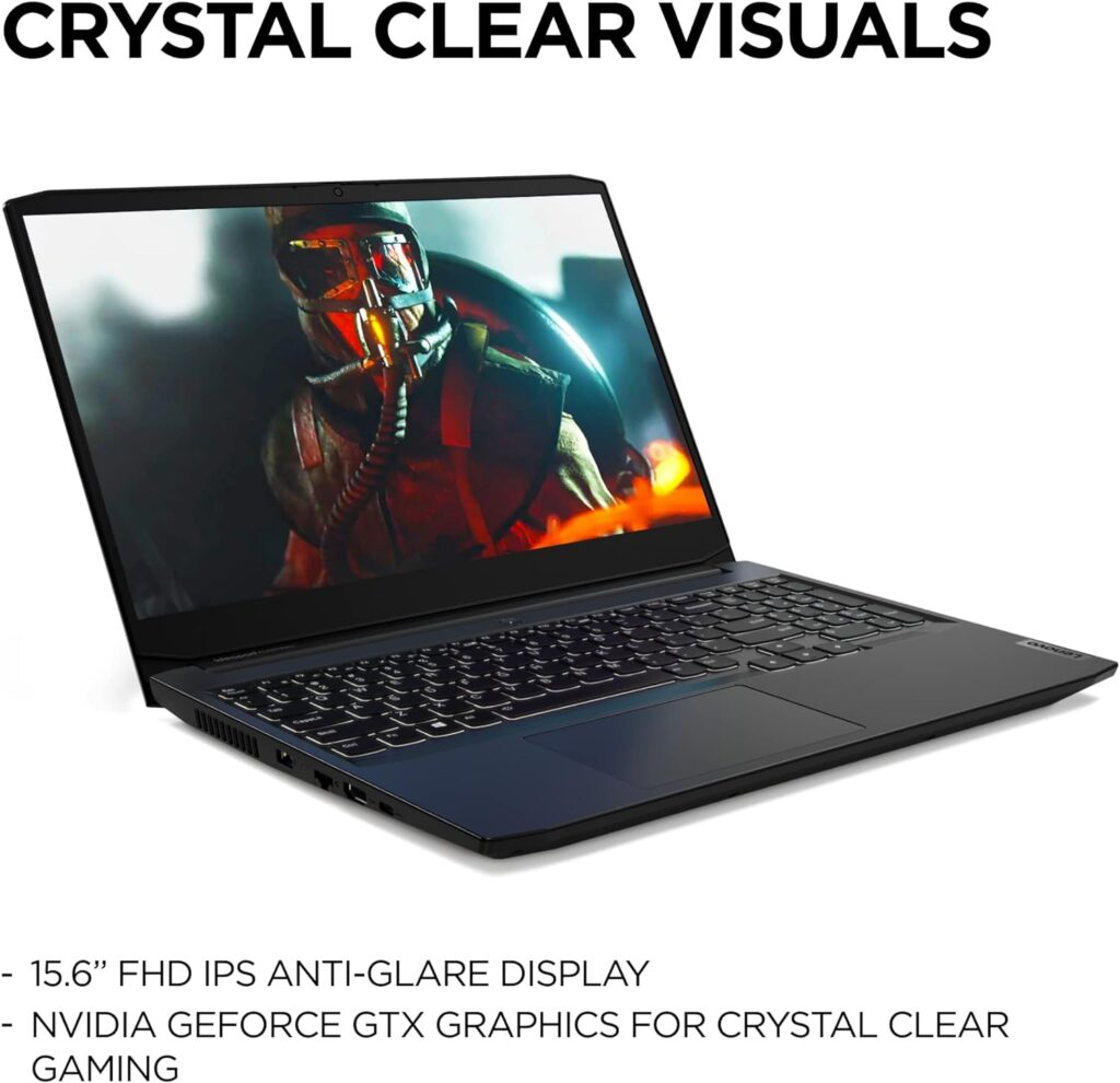 Lenovo IdeaPad Gaming 3 15.6 inch FHD Laptop - (Intel Core i5-11300H, NVIDIA GeForce RTX 3050 Ti 4GB GDDR6, 8 GB RAM, 512GB SSD, Windows 11) - Shadow Black