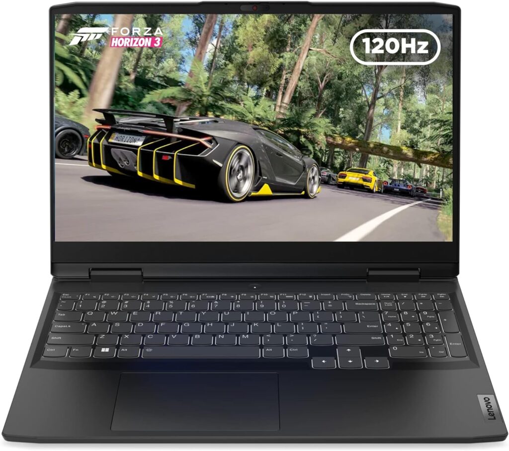 Lenovo IdeaPad Gaming 3 15.6 Inch Full HD Laptop (AMD Ryzen 5 7535HS, NVIDIA GeForce RTX 4050 6GB GDDR6, 8GB RAM, 512GB SSD, Windows 11 Home) - Onyx Grey