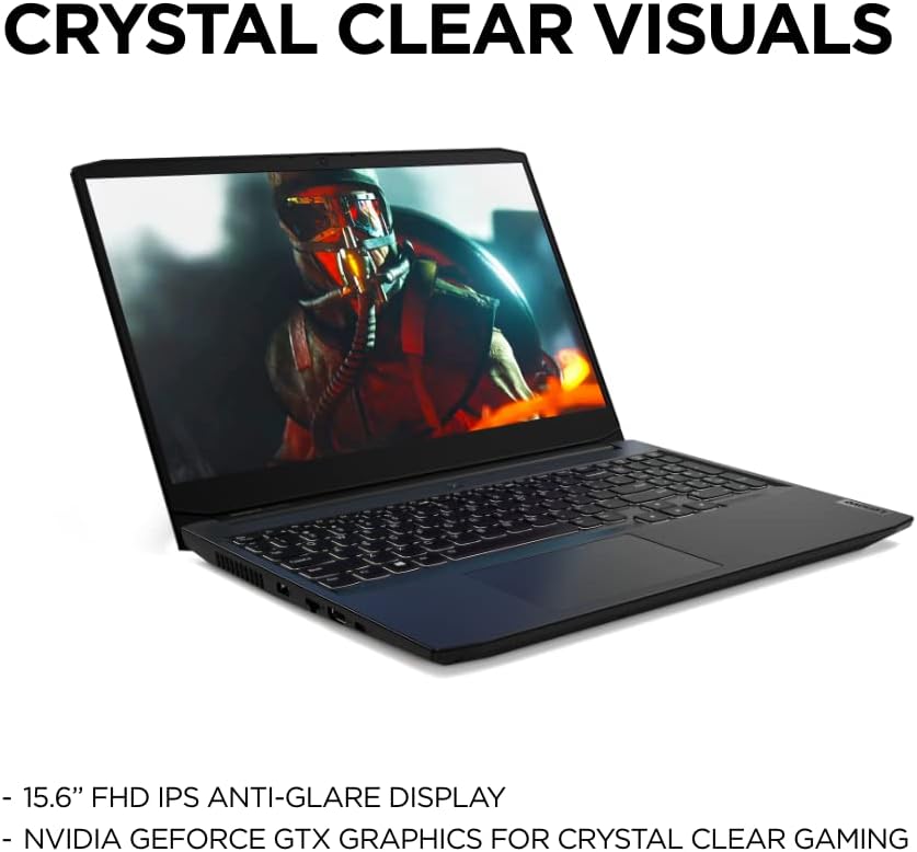 Lenovo IdeaPad Gaming 3 15.6 Inch Full HD Laptop (AMD Ryzen 5 7535HS, NVIDIA GeForce RTX 4050 6GB GDDR6, 8GB RAM, 512GB SSD, Windows 11 Home) - Onyx Grey