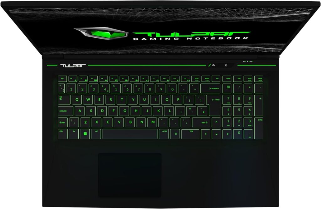 TULPAR T7 V20.5 Gaming Laptop | 17,3 FHD 1920X1080 144HZ IPS LED-Display | Intel Core i7 12700H | 16 GB RAM | 1 TB SSD | Nvidia RTX 3060 | Gaming Notebook, Black