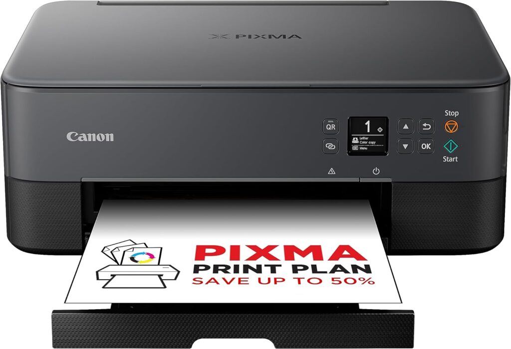 Canon PIXMA TS5351a - A 3-in-1 printer with snappy connectivity for a creative and smartphone savvy world of work and play.