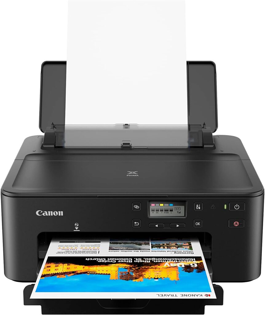 Canon PIXMA TS705a - A compact, productive, affordable and connected printer for top performance in your small office or home.