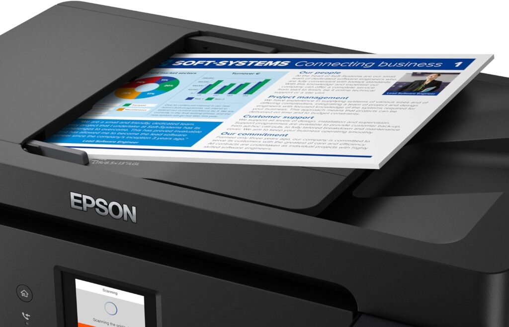 Epson EcoTank ET-15000 A3 Print/Scan/Copy Wi-Fi Ink Tank Printer, With Up To 2 Years Worth Of Ink Included, Black