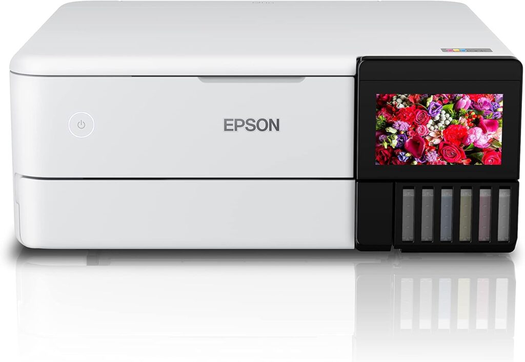 Epson EcoTank ET-8550 A3 Print/Scan/Copy Wi-Fi Photo Ink Tank Printer, With Up To 2 Years Worth Of Ink Included