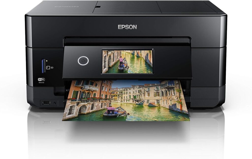 Epson Expression Premium XP-7100 Print/Scan/Copy Wi-Fi Colour Printer, Black, Amazon Dash Replenishment Ready