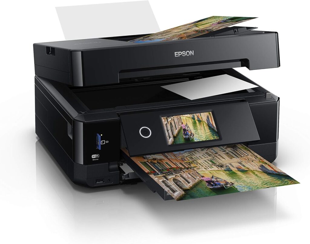 Epson Expression Premium XP-7100 Print/Scan/Copy Wi-Fi Colour Printer, Black, Amazon Dash Replenishment Ready