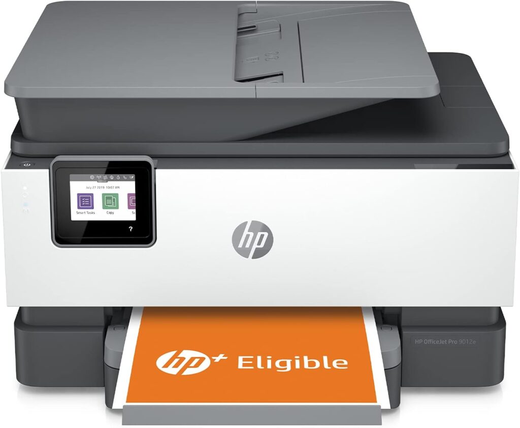 HP OfficeJet Pro 9012e All in One colour printer with 6 months of Instant Ink with HP+, Black, White