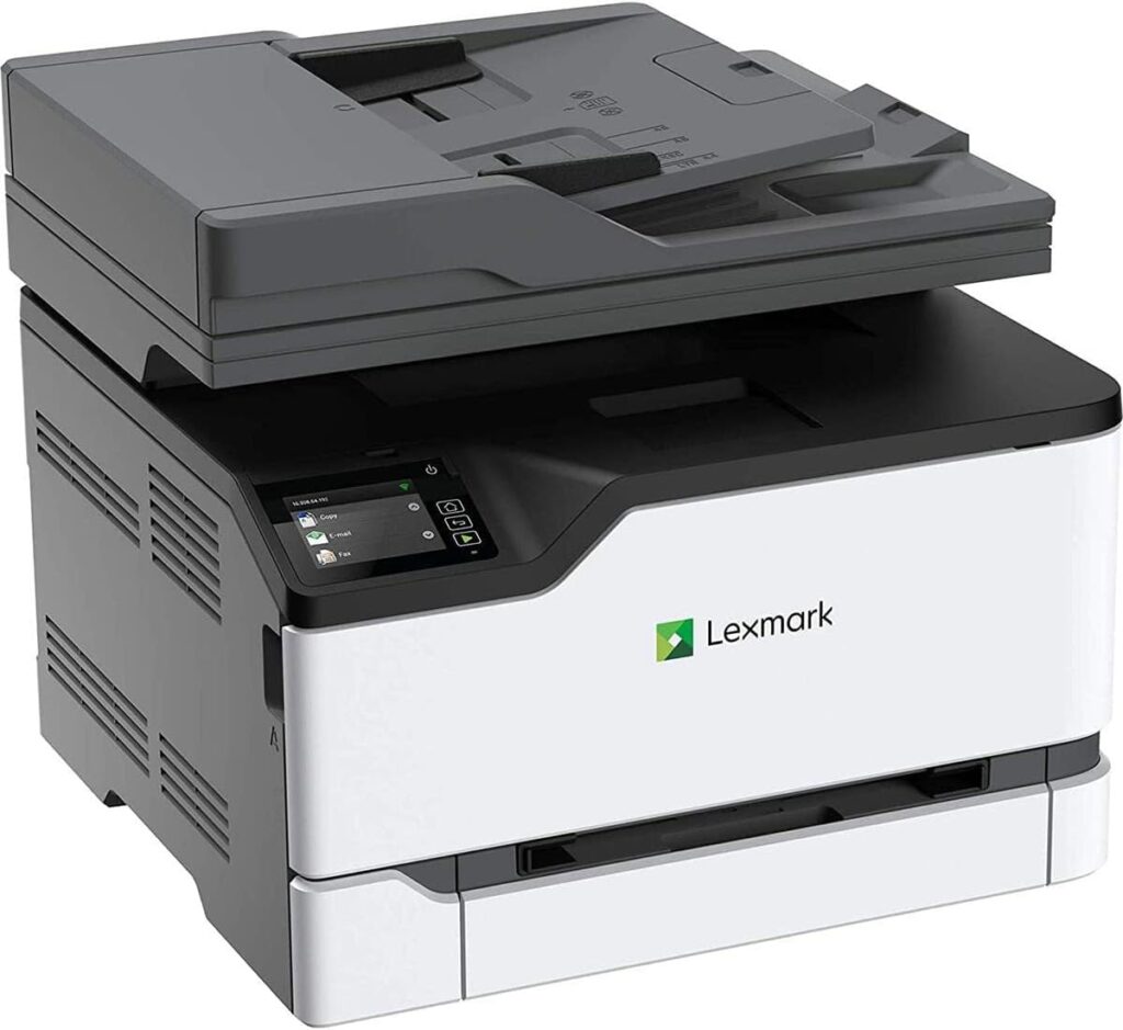 Lexmark MC3224i Colour All-In-One Printer, Small Printer with Cloud fax built in Ethernet Automatic 2-sided printing, 3 Year Guarantee (Laser Print, Copy, Scan, Cloud Fax, 2-Series)