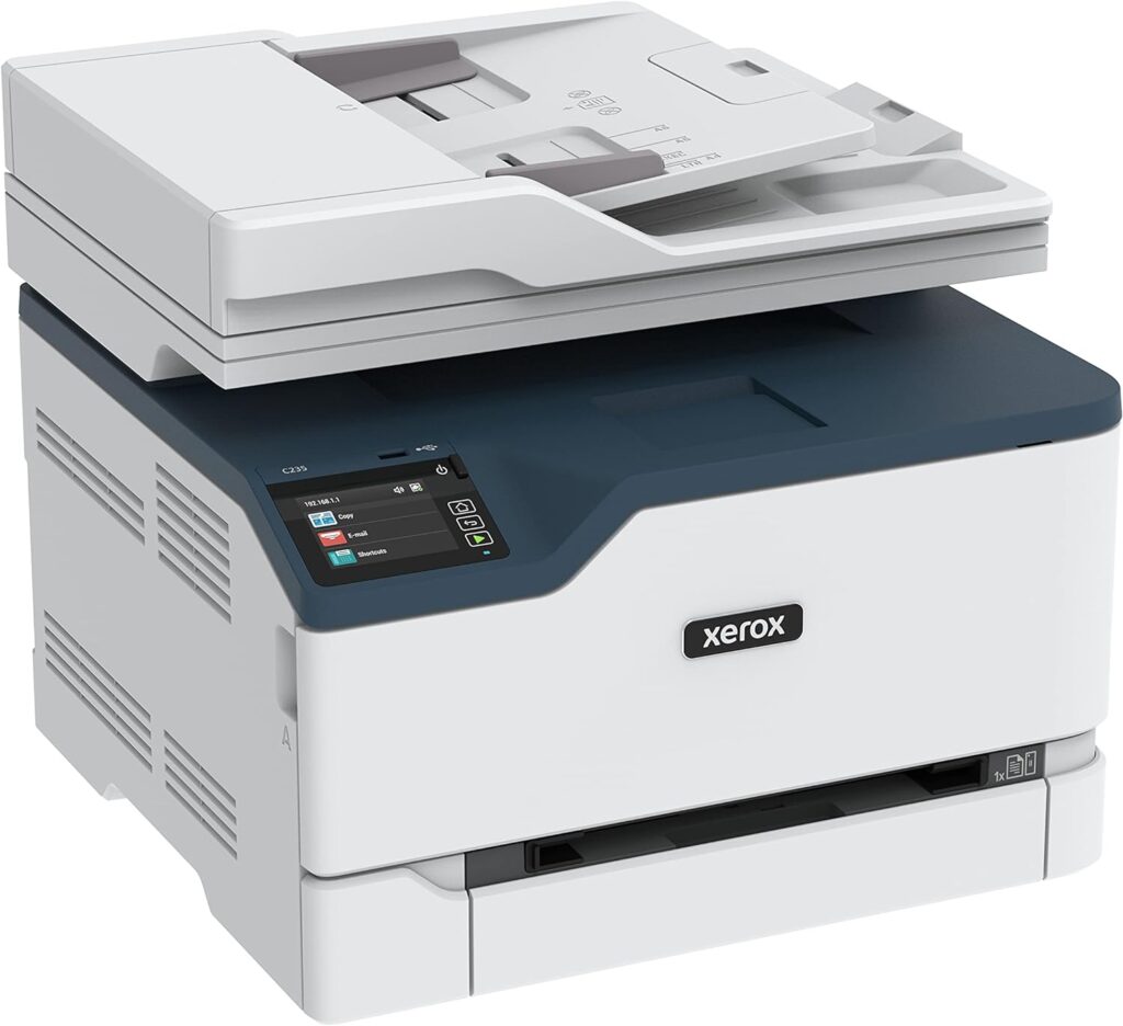 Xerox C235 Colour Multifunction Printer, Print/Scan/Copy/Fax, Laser, Wireless, All In One