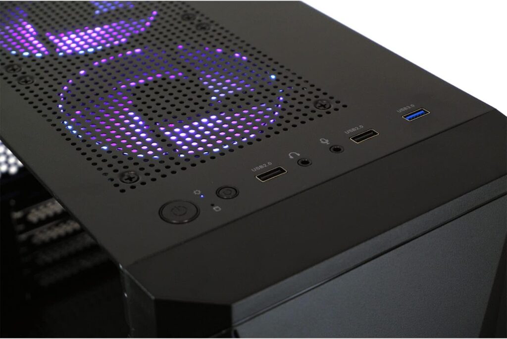 ADMI Gaming PC AMD Ryzen 5 5600G 4.4GHz Boost CPU | B450M | 16GB 3200MHz DDR4 | 1TB HDD | 300mbps WiFi | Windows 11 | Volt Gaming Case