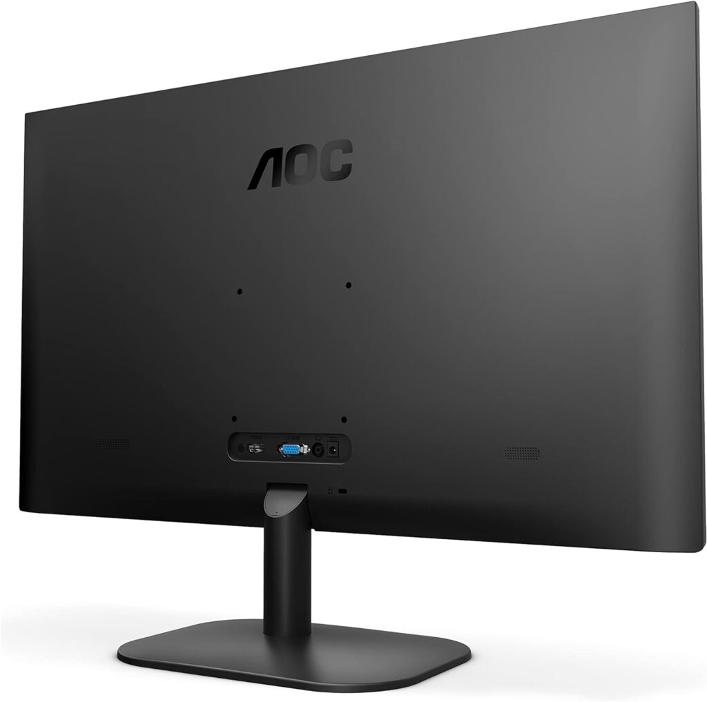 AOC 24B2XH - 24 Inch FHD Monitor,75Hz, IPS, 7ms, lowBlue Mode, Framnless Design, Vesa 100 x 100 (1920 x 1080 @ 75Hz, HDMI/VGA)