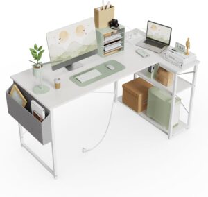 BEXEVUE Small L Shaped Desk