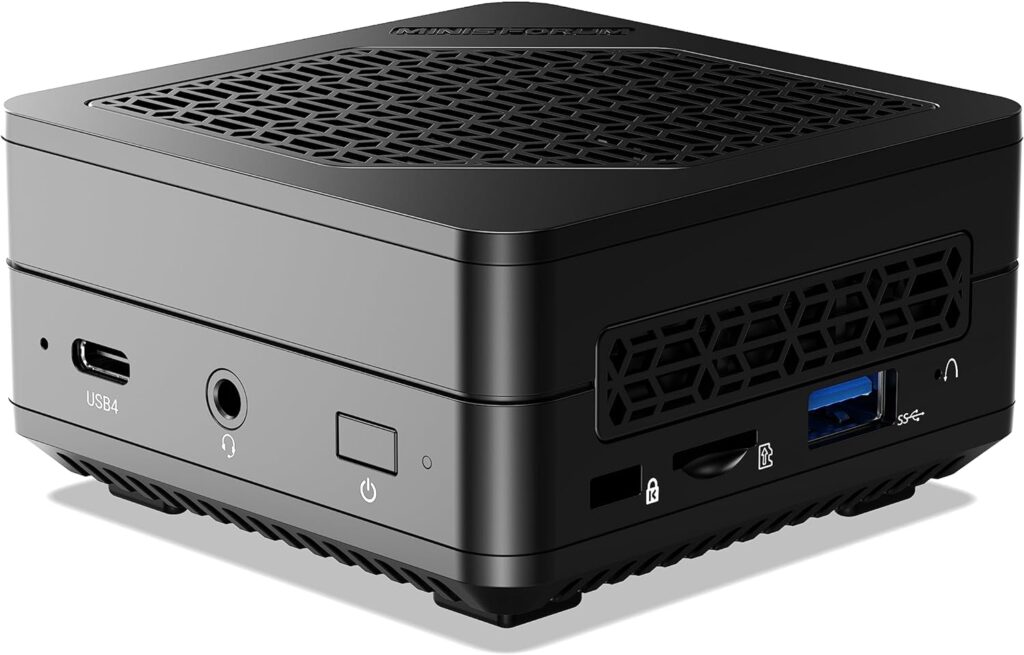 MINISFORUM Venus UM790 Pro Mini PC AMD Ryzen 9 7940HS Barebone with AMD Radeon 780M, 4x USB3.2, 2x USB4, 2xHDMI 2.1, 2x PCIe4.0, Wi-Fi 6E/BT5.3, RJ45 2.5 G