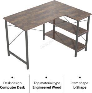 WestWood L-shaped Corner Laptop Desk
