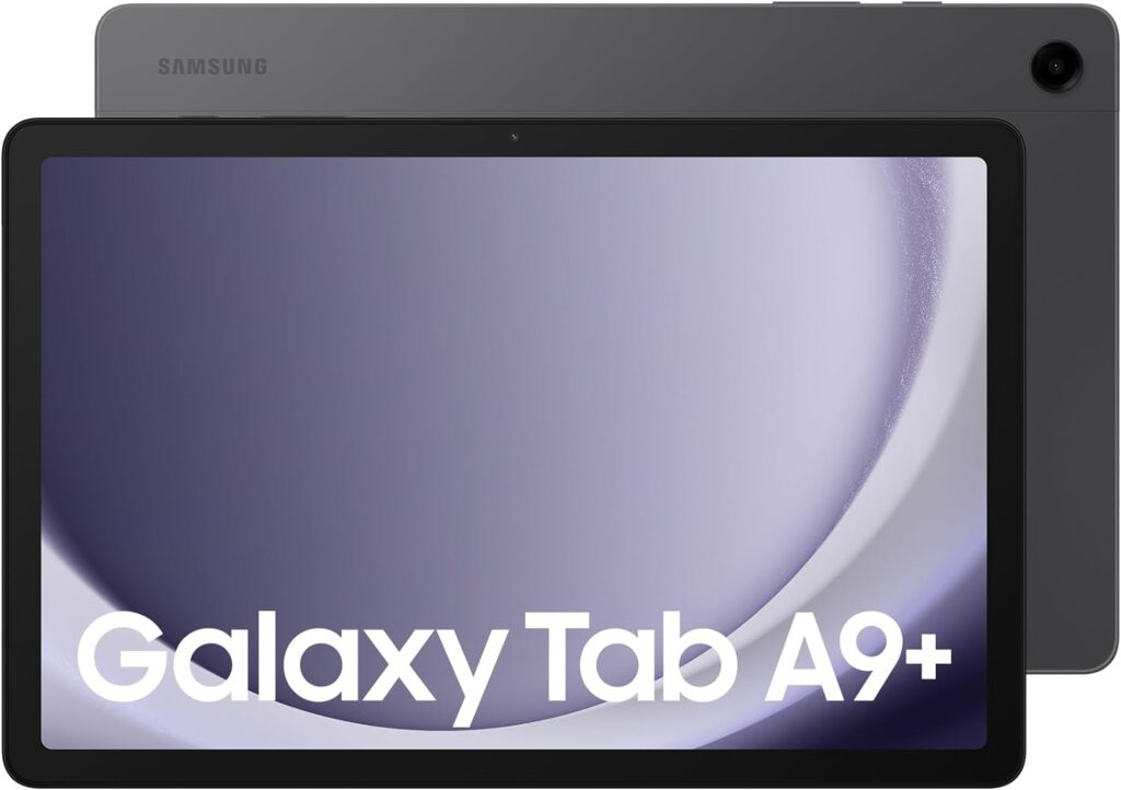 Samsung Galaxy Tab A9+ 64GB, Graphite, Tablet, 3 Year Manufacturer Extended Warranty (UK Version)