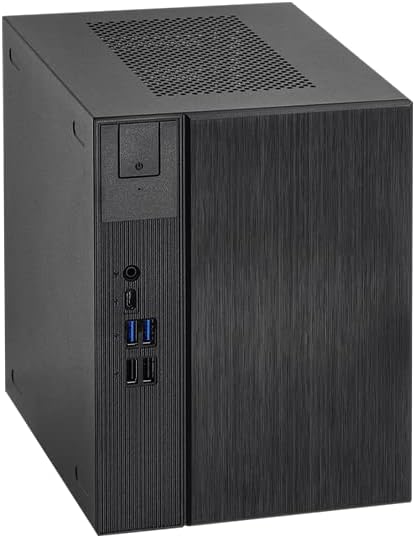 ASRock DeskMini B660 Barebone PC, Mini ITX, 1700 (B660), DDR4 SO-DIMM, 2.5 SATA, M.2, VGA, HDMI, DP, USB-C - No CPU, RAM, HDD or O/S